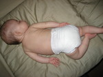 so we undressed her and she was still out cold