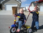Madison and neighbor Logan 4