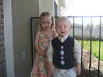 Photo shoot before church