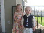 Photo shoot before church