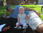Jordan and Madison at the Chubbuck Days Parade