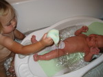 Madison bathing paul