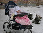 Bundled up for a winter walk