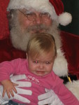Saying Hi to Santa