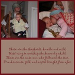 Christmas nativity at grandma and grandpa Smith's 2