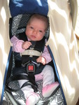 Madison ready to go to the airport to pick up uncle Trevor (1)