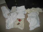 Madison had folded the laundry - just like mommy!
