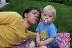 Jordan and Paul July 3rd at Grandma Smiths house
