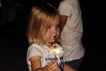 Madison loves the sparklers