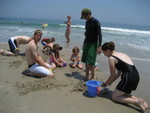 Building sand castles