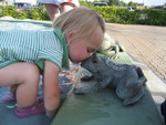 Kissing her prince