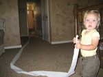 Madison getting me a tissue