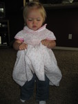Madison wanted to wear a dress today