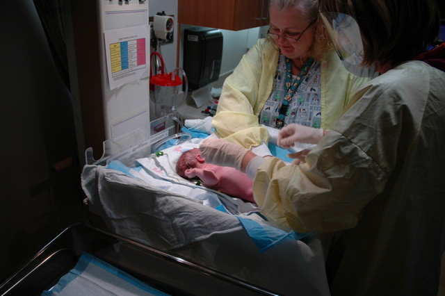 Madison after delivery