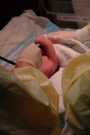 Madison with nurses