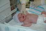 Madison getting measured