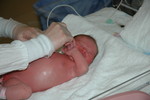 First bath