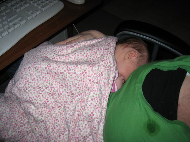 How Madison likes to sleep