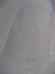 The bottom of Madison's blessing dress