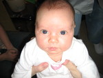 Madison's serious face