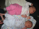 Madison with cousin Owen