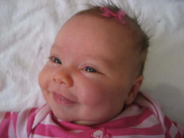 Smiling for Mom