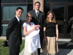 Uncle Trevor, Rachel, Madison, Jordan and Aunt Chelsea