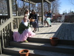 Watching the egg hunt