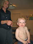 Royal's first hair cut