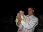 Daddy and Madison dancing at Uncle Steven and Aunt Kristi's wedding