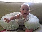 Madison practicing sitting up 2
