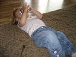 This is how Madison likes to eat yogurt