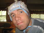 Jordan bleaching his hair
