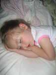 Jordan and I are always amazed at how she sleeps so perfectly
