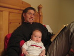 Daddy and Paul reading