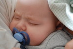 Sleeping so peacefully in Papa Newsome's arms