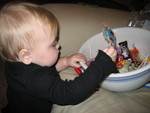 Madison loved candy!