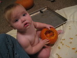 Madison's baby pumpkin