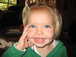 Madison posing for a picture