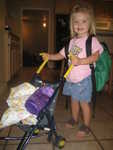 Dressed up ready to go to school