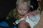 Hunter checkin out his future wife Madison