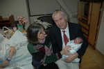 Grandma and Grandpa Smith visiting Madison